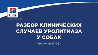 Вебинар на тему: Разбор клинических случаев уролитиаза у собак. Лектор - Лемара Войтова.
