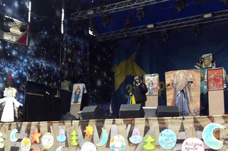 Захар Ткачук. Головна сцена вромайдану.