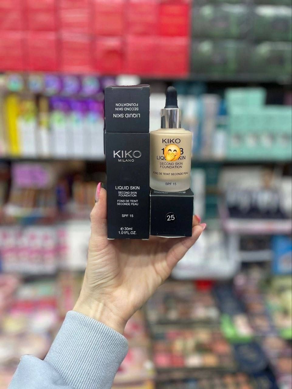 KIKO MILANO LIQUID SKIN SECOND SKIN FOUNDATION Тональный крем 202530