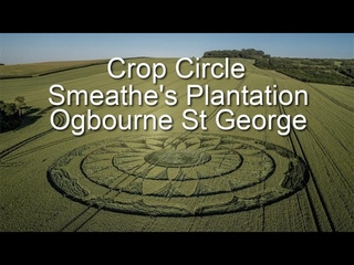 New Crop Circle - Smeathe’s Plantation, Nr Ogbourne St George, Wiltshire - Reported 25/06/20