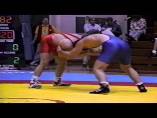 1995 World Cup: 82 kg Roustam Kelekhsaev (RUS) vs. Justin Abdou (CAN)