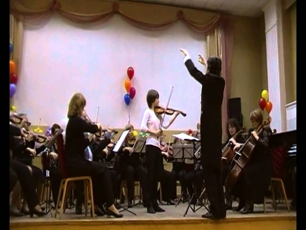 Primera solo, 2, plays Polina Klein. Данкля Концертное соло 2, играет Полина