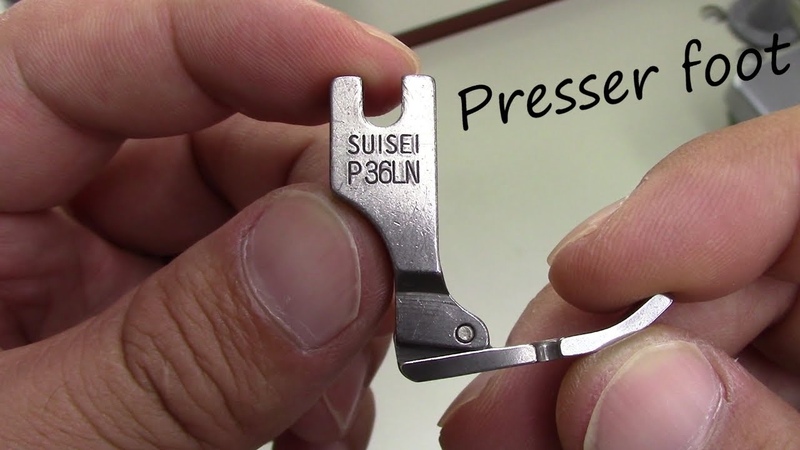 Presser Foot used by the Japanese sewing