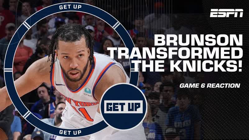 IT WAS BRILLIANCE Windy says Jalen Brunson has CHANGED the DIRECTION of the Knicks , Get