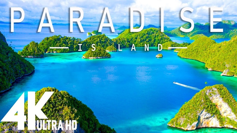 PARADISE ISLAND Relaxing Music Along With Beautiful Nature Videos ( 4 K Video Ultra HD