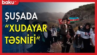Şəhid övladları Şuşada “Xudayar təsnifi“ni oxuyub - Baku TV