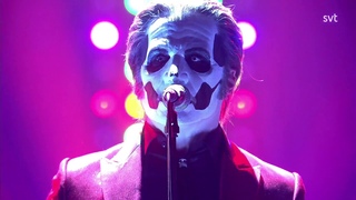 The Hellacopters with Papa Emeritus IV (Ghost), Sympathy for the devil, live 2021. Rolling Stones.